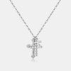 Wholesale S925 Silver Cross Multi Layer Hip Hop Retro Pendant Necklace With Diamond Treatment And Platinum Or 18K Gold Electroplating