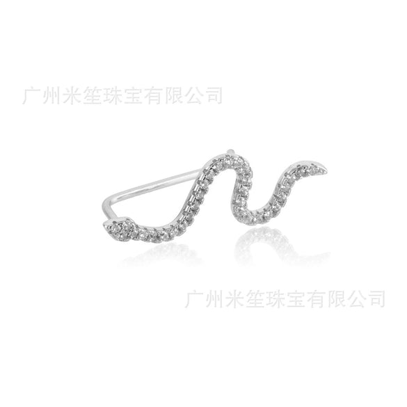 Wholesale S925 Silver Earrings With Animal Zodiac Pattern Electroplated With Platinum 18K Gold