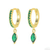Wholesale S925 Silver Earrings With Geometric Zircon Design