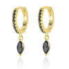 Wholesale S925 Silver Earrings With Geometric Zircon Design