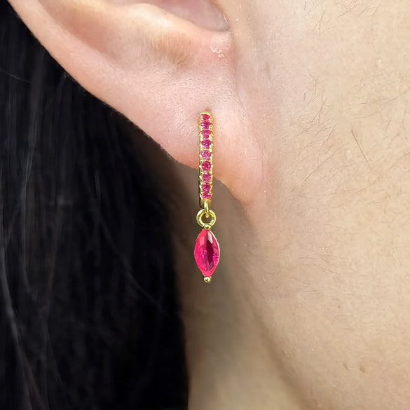 Wholesale S925 Silver Earrings With Geometric Zircon Design