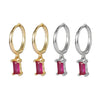 Wholesale S925 Silver Electroplated Geometric Earrings For Women