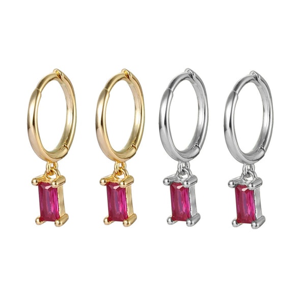 Wholesale S925 Silver Electroplated Geometric Earrings For Women