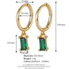 Wholesale S925 Silver Electroplated Geometric Earrings For Women