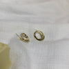 Wholesale S925 Silver Geometric Electroplated Stud Earrings For Women