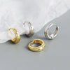 Wholesale S925 Silver Geometric Minimalist Retro Style Ear Studs For Female
