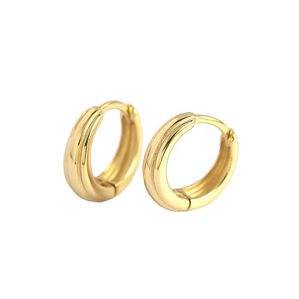 Wholesale S925 Silver Geometric Minimalist Retro Style Ear Studs For Female