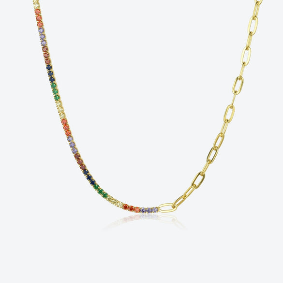 Wholesale S925 Silver Geometric Pendant Necklace For Women Light Luxury Inlaid Zircon Electroplated Platinum Or 18K Gold Non Fading Fashion Ol Style