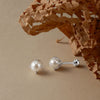 Wholesale S925 Silver Geometric Zirconia Flat Screw Thread Piercing Ear Bone Stud Minimalist Earrings For Women