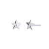 Wholesale S925 Silver Goldplated Fivepointed Starshaped Earring