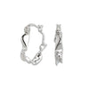 Wholesale S925 Silver Goldplated Wave Pattern White Deer Fashion Niche Women's Earrings