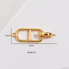 Wholesale S925 Silver Handmade Pig Nose Buckle Pearl Bracelet Necklace Connection Finishing Buckle With Electroplating