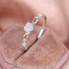 Wholesale S925 Silver Heartshaped Ring Polishing Fashion Style