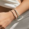 Wholesale S925 Silver Highend Exquisite Stackable Bracelet For Women With Electroplating