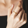 Wholesale S925 Silver Hollow Heartshaped Retro Simple Geometric Ring With Platinum Or 18K Gold Electroplating For Men And Women