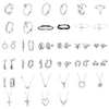 Wholesale S925 Silver Jewelry Geometric Style Electroplated For Women