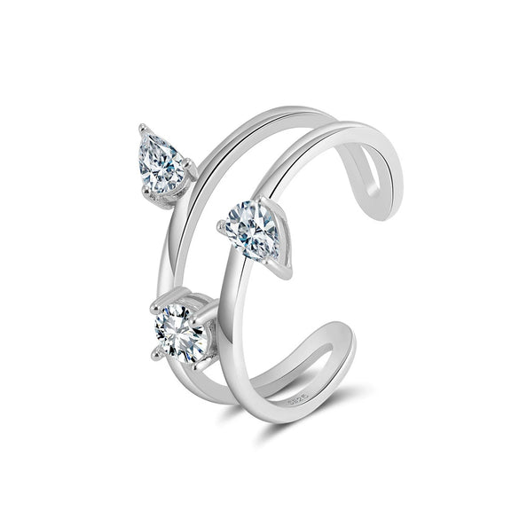 Wholesale S925 Silver Jewelry Geometric Style Electroplated For Women