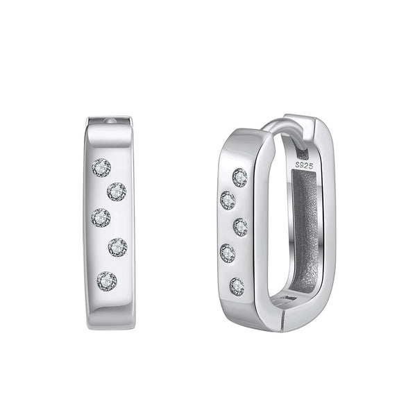 Wholesale S925 Silver Jewelry Geometric Style Electroplated For Women