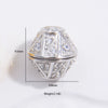 Wholesale S925 Silver Minimalist Zirconia And Diamond Rotary Screw Universal Buckle Diy Handmade Bracelet Necklace