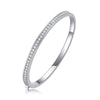 Wholesale S925 Silver Moissanite Fashion Geometric Electroplated Bracelet