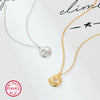 Wholesale S925 Silver Necklace With Retro Simple High End Chain And Devil's Eye Diamond Pendant For Women Electroplated