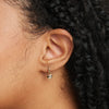 Wholesale S925 Silver Needle Love Ear Buckle Earrings With Heart Design And Zirconia For Women In Ins Style
