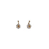 Wholesale S925 Silver Needle Simple Mini Natural Pearl Round Earrings For Women