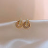 Wholesale S925 Silver Pearl Electroplated Alloy Flower Water Drop Cat's Eye Earrings For Women