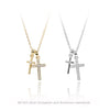 Wholesale S925 Silver Personality Double Cross Ushape Clavicle Necklace For Women With Electroplating
