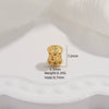 Wholesale S925 Silver Retro Barrel Beads Hollow Beaded Jewelry Accessories For Men