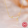 Wholesale S925 Silver Simple Exquisite Zircon Butterfly Niche Design Fashion Clavicle Chain For Women