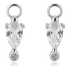 Wholesale S925 Silver Zircon Earrings With Geometric Design Niche Style Light Luxury Jewelry Accessories