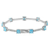 Wholesale S925 Sterling Silver Adjustable Women's Simple Minimalist Bracelet With Electroplating And Zircon