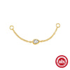Wholesale S925 Sterling Silver All Match Shining Horse Eye Zircon Pendant Earrings With Long Chain And Cartilage Chain Environmentally Friendly Plated For Women