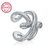 Wholesale S925 Sterling Silver Animal Snake Series Clip Earring And Necklace Jewelry Set With Electroplating Featuring Bear Little Pig Small Animal Patterns