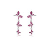 Wholesale S925 Sterling Silver Butterfly Pendant Earrings For Women Light Luxury Sweet Animal Style