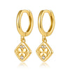 Wholesale S925 Sterling Silver Butterfly Pendant Earrings With Bow Tie Design And Zirconia For Women Small Fresh Pastoral Style Niche Design Sense