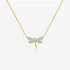 Wholesale S925 Sterling Silver Butterfly Pendant Necklace For Women With Full Diamond High End Delicate Design Platinum Or 18K Gold Electroplated