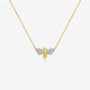 Wholesale S925 Sterling Silver Butterfly Pendant Necklace For Women With Full Diamond High End Delicate Design Platinum Or 18K Gold Electroplated