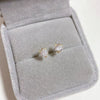 Wholesale S925 Sterling Silver Cat Cartoon Style Earrings Set With Diamonds