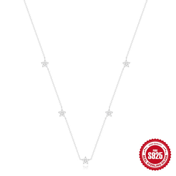 Wholesale S925 Sterling Silver Cold Wind Petal Pendant Clavicle Chain With Geometric Pattern And Electroplating For Women