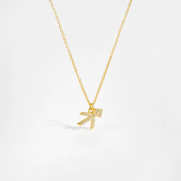 Wholesale S925 Sterling Silver Constellation Necklace With 18K Gold Electroplating And Diamond Design Long Chain Jewelry For Women