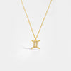 Wholesale S925 Sterling Silver Constellation Necklace With 18K Gold Electroplating And Diamond Design Long Chain Jewelry For Women