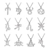 Wholesale S925 Sterling Silver Constellation Necklace With 18K Gold Electroplating And Diamond Design Long Chain Jewelry For Women