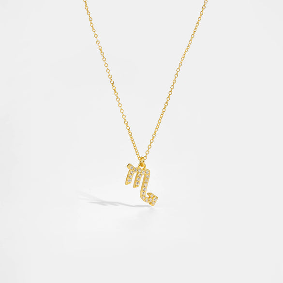 Wholesale S925 Sterling Silver Constellation Necklace With 18K Gold Electroplating And Diamond Design Long Chain Jewelry For Women