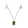 Wholesale S925 Sterling Silver Constellation Sagittarius Simple Cross Chain Clavicle Necklace For Women