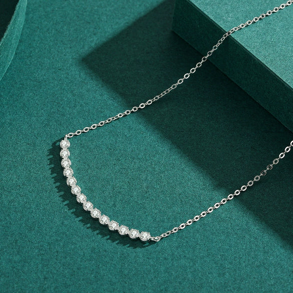 Wholesale S925 Sterling Silver Cross Chain Necklace With Geometric Pattern And Seiko Design For Women