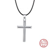 Wholesale S925 Sterling Silver Cross Hiphop Jewelry With Electroplating And Geometric Design
