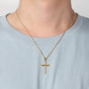 Wholesale S925 Sterling Silver Cross Hiphop Jewelry With Electroplating And Geometric Design