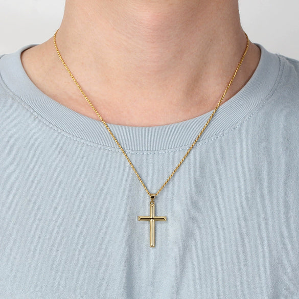 Wholesale S925 Sterling Silver Cross Hiphop Jewelry With Electroplating And Geometric Design